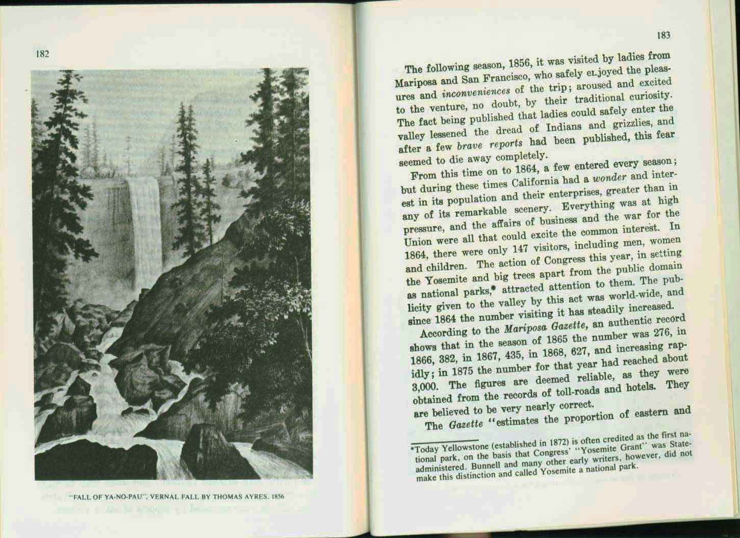 DISCOVERY OF THE YOSEMITE IN 1851. vist0021j